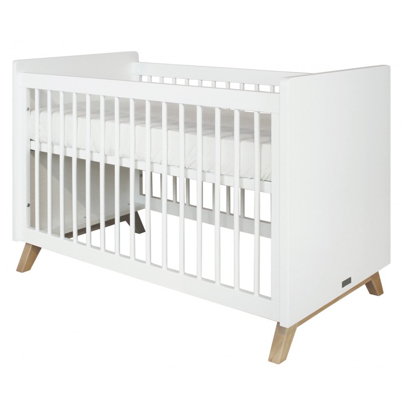 Baby bed 60x120 Gaspard white/wood 3