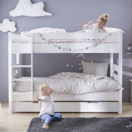 Chambre Enfant Essentielle Avec Lit Superpose Blanc Chambre Enfant Essentielle Avec Lit Superpose Blanc
