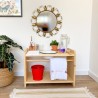 Mobilier Montessori une vasque salle de bain