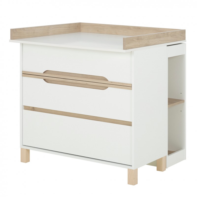 chest of drawers aurore white 5