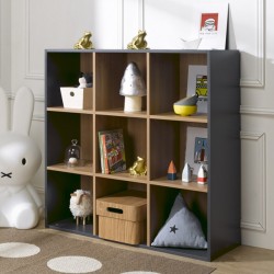 https://www.alfredetcompagnie.com/12375-home_default/bookcase-9-compartments-100x100x35-anthracite-grey.jpg