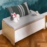 storage box and extension for bed 90x140 lucien