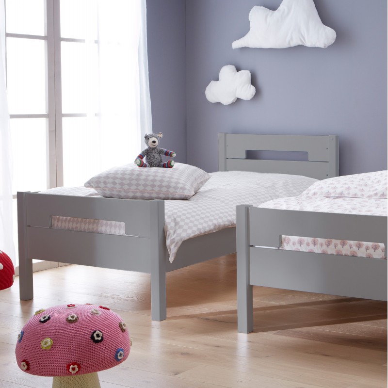 Bunk bed and trundle bed 90x190 Tom koala grey