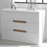 commode enfant 3 tiroirs blanche