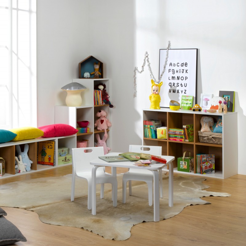 bookcase kidsroom
