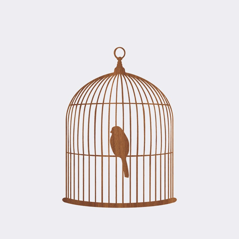 Bungalow fur Classify Silouhette Bird cage 35x50 - Alfred&Cie