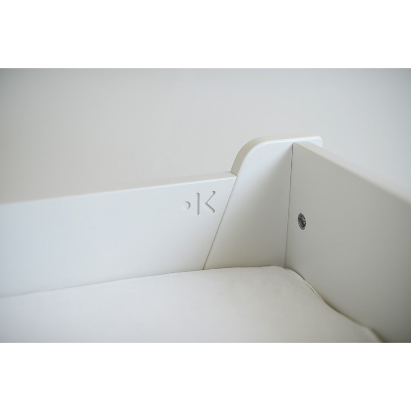 Matelas 70 x 160 cm - Blanc Lumokids pour chambre enfant - Les
