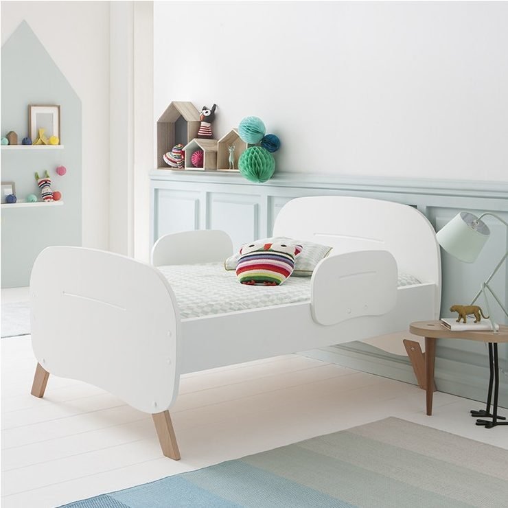 Lit évolutif 90x140/170/200 blanc Maelys